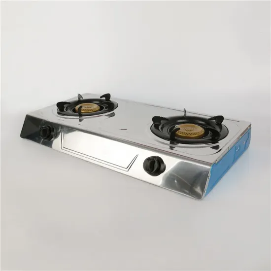 New Models Factory Price Two Burner with Double Burner Gas Cooker