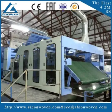 Hot selling ALSL-1850 roller carding machine wool carding machine machinery