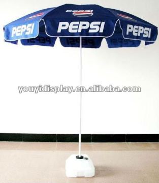 garden advertising umbrella
