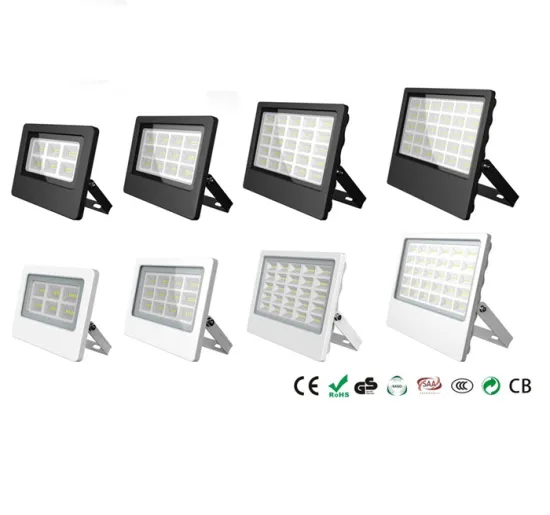 LED floodlight with die-cast aluminium housing