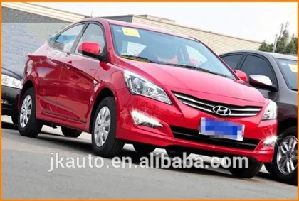 Car Specific LED DRL for Hyundai Accent Solaris Best Selling LED Daytime Running Light for Hyundai Accent Solaris 2014