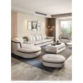 Leather sofa cowhide modern simple creative sofa