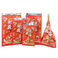 Disposable printed aluminum foil lined paper bags