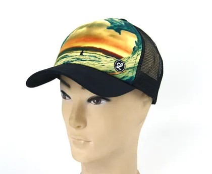 Sublimation printing mesh cap