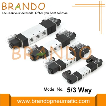 Airtac Type Pneumatic 5/3 Solenoid Valve 220V AC