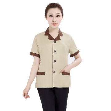 OEM Classic Design Restaurant Cleaning Steward Work Uniforms: Customizable Options for Professional Staff Attire