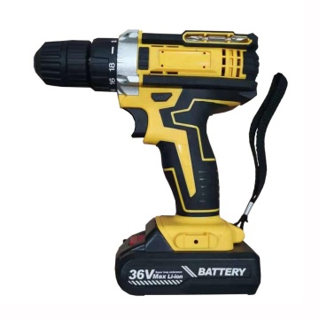 36V Lithium-Ion Cordless Impact Drill: A Versatile 3-in-1 Electric Hand Screwdriver for Home and Industrial Use