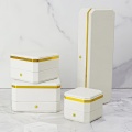Filaio oro ottagonali di gioielli ottagonali in pelle PU