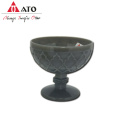 Grey colour wine glasses european water glass cup