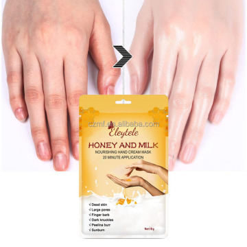 Wholesale Natural Organic Collagen Sheet Pearls Vitamin C Hand Mask for Skin Care