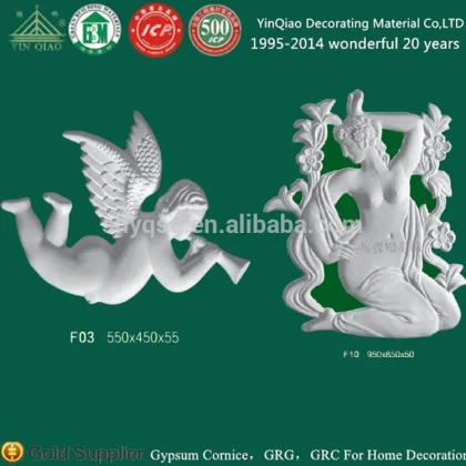 Factory Plaster Carved Sculpture Wall Decoration Reliefs