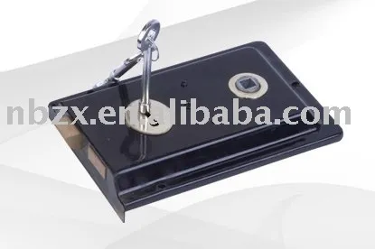 ATLAS Black Spray Paint lock and lock