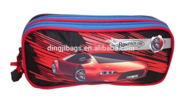 Best Seller Square Shape Car Custom Fancy Pencil Bag