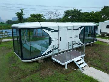 Sale Mobile Steel Structure Prefab Capsule House Hotel