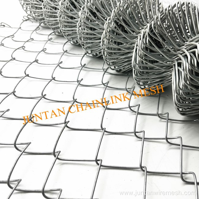 GI chain link mesh roll for fence