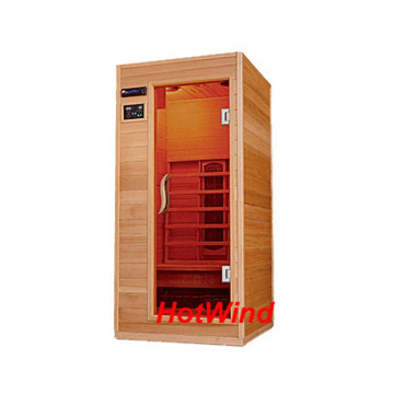 2018 Far Infrared Sauna Hotwind portable Wood Sauna for 1 People