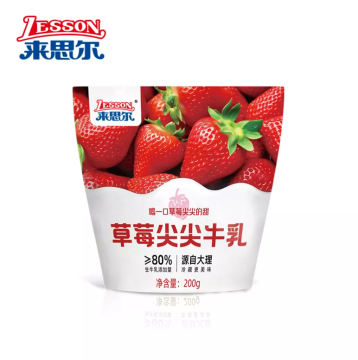 Strawberry Tip Milk Beverage
