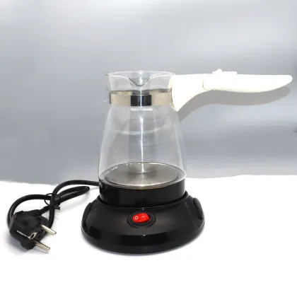 Borosilicate Glass Electric Coffee Maker Pots for Turkish Coffee