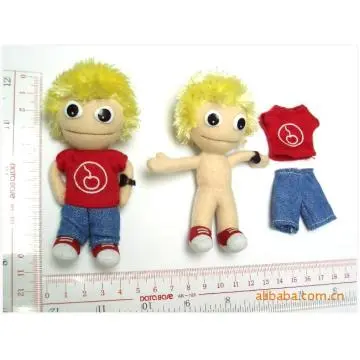 Boy Doll Plush Toy With Clothes