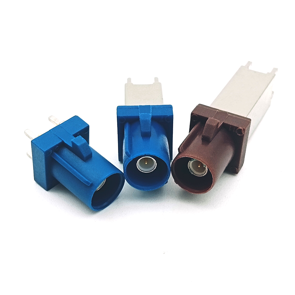 FAKRA Straight PCB Mount RF Coaxial Connector Adapter