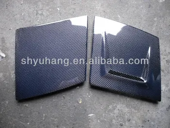 RX7 FC3S Vented carbon finer head light cover for Mazda