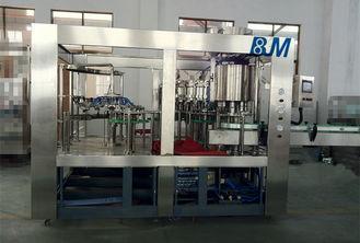 3 In 1 Soft Drinks / CSD / Carbonated Drink Filling Line Fo