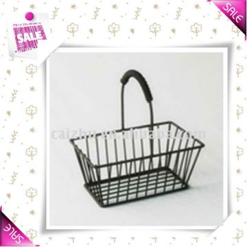 Metal wire storage basket