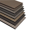 Materiał akustyczny drewniane panele ścienne MDF MDF