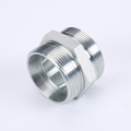 China Steel Straight Double Ferrules Compression Adapter Fitting Supplier