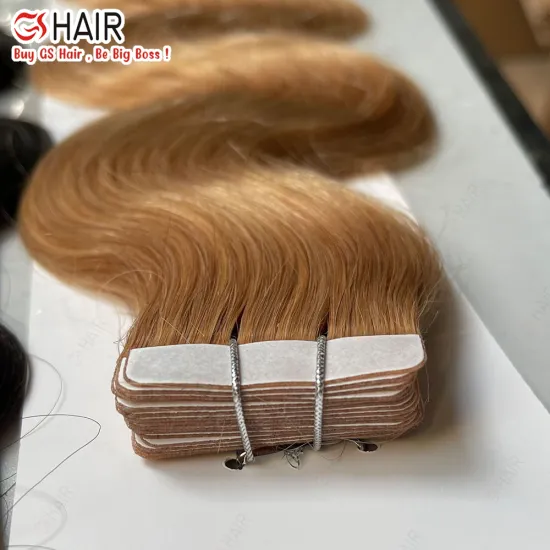 Gshair 100% Virgin Remy Tape In Hair Extension for Black Women