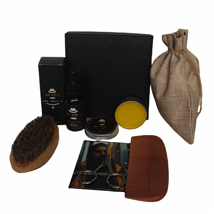 Set de 6 piezas al mejor set de regalo de barba