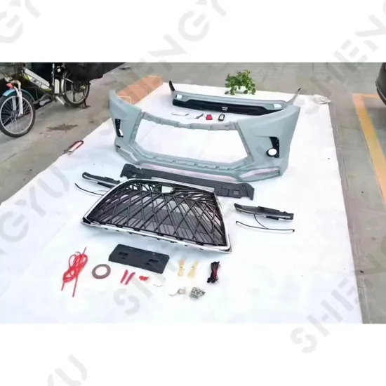 Popular Hot Sale Car Parts: Front and Rear Bumper Assembly with Grille for Highlander 2015-2020 - LX Style Upgrade