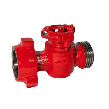 Low Torque 1 inch FIG1502 Plug Valve with Repair Kit - High Pressure FxM Connection