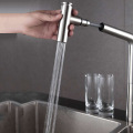 360-degree Rotary Pull Sink Kitchen Brushed Faucet