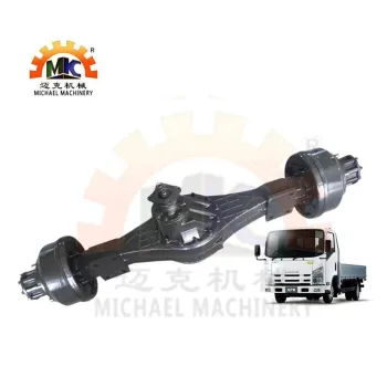 4x4 Dual Wheel Tyres with Hydraulic Drum Brakes for 7-8T Isuzu NPR/NQR/NRR Light Duty Trucks
