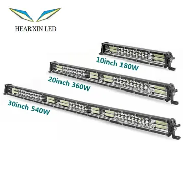 20 Inch 10 Inch Spot Flood Combo LED Bar for SUV 4X4 Off-Road Work Lamp 12V 24V