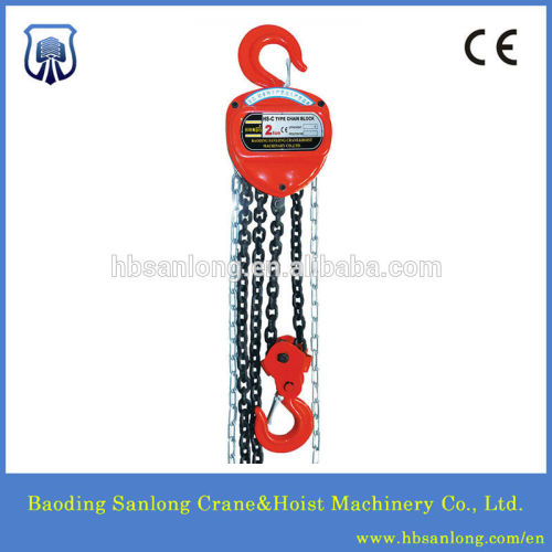 HSZ-C MANUAL CHAIN BLOCK AND TACKLE 1-20 TON