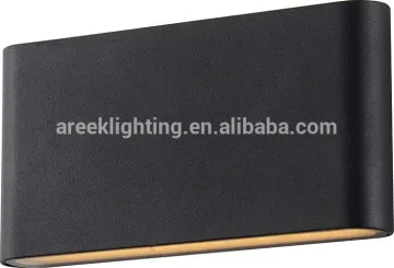 LED wall light up and down lighting output 60X0.2W beam angle 120 IP54 waterproof die casting aluminium housing wall light