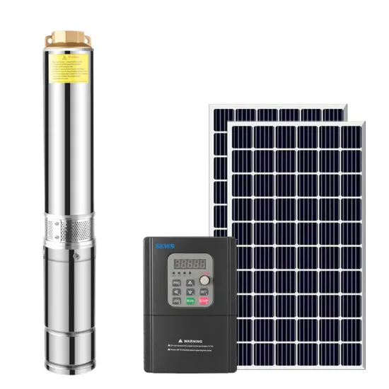 High-Pressure DC 96V Smart Submersible Water Pump with Solar Power for Plastic Impeller Water Tank
