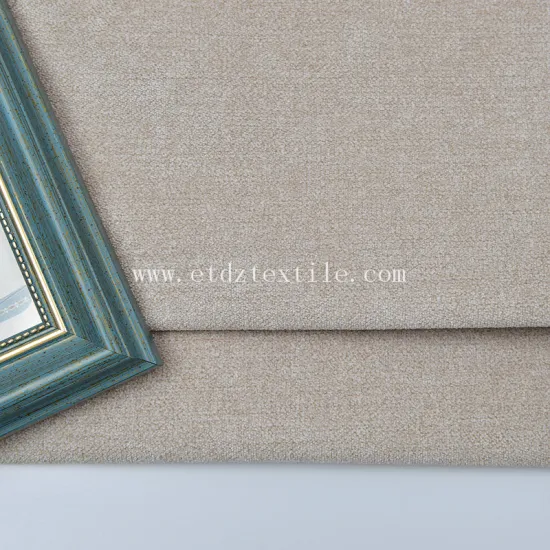 Upholstery Polyester Textile Linen Woven Decorative Sofa Fabric