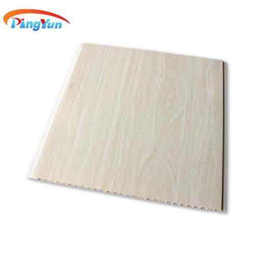 Tipos laminados de tablero de techo PVC PVC Raw para paneles de techo de techo de plástico en Filipinas en Filipinas