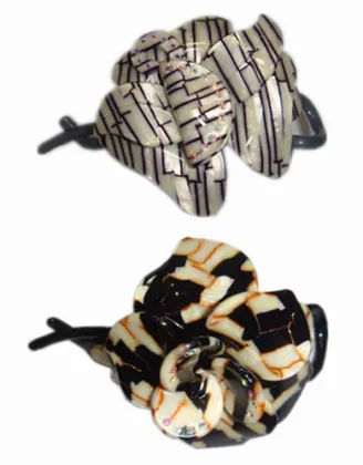 Celluloid hairpin jewelry sheet