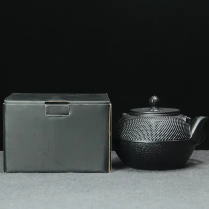 Stovetop Safe Japanese Tetsubin Cast Iron Teapot with Stainless Steel Infuser