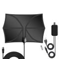 Indoor Amplified 60 Miles Range TV Antenna