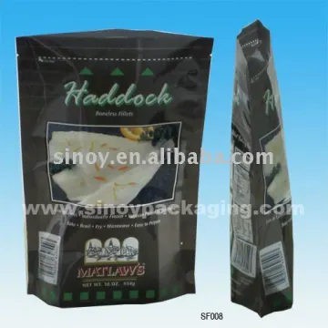 454g Frozen Haddock Fillets Plastic Bag