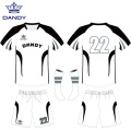 Custom white sublimation soccer jerseys