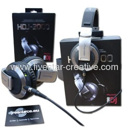 Pioneer Pro Dj Hdj-2000 Closed Back Dj Headphone 