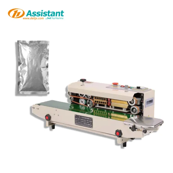 FR-900 Plastic Bag Sealing Machine | Continuous Band Sealer for Expanded Food