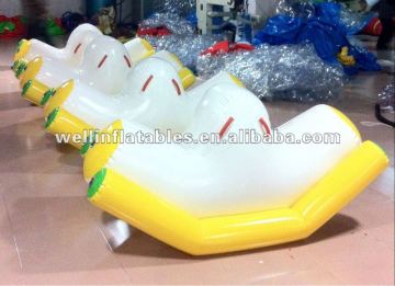 funny inflatable teeterboard for kids