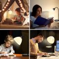 Flexible Black Reading Light Home Office Study Lamp